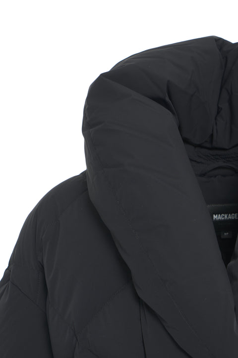 Piumino con cintura in vita 'Olive'