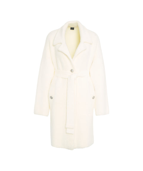 Mantel mit Taillengürtel