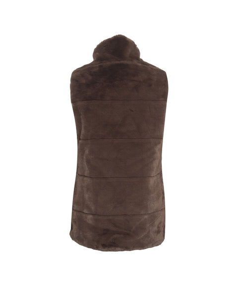 Gilet in pelliccia sintetica 'FURY'