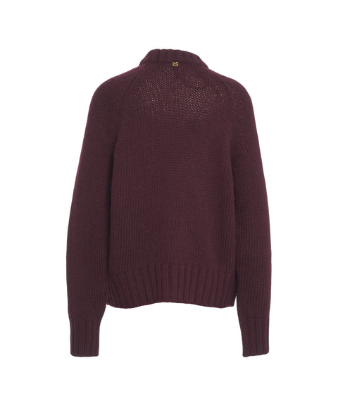 Pullover mit Logostickerei