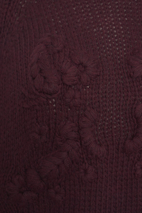 Pullover mit Logostickerei