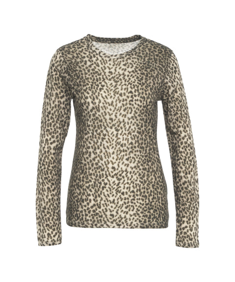 Langarmshirt mit Animal-Print