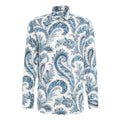 Camicia con motivo paisley