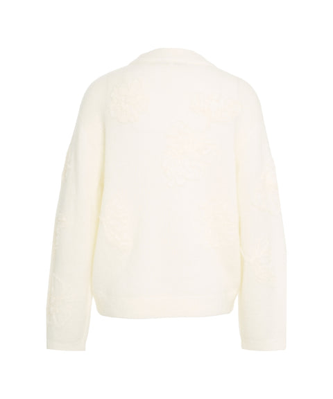 Maglione con ricamo 'Bellarose'