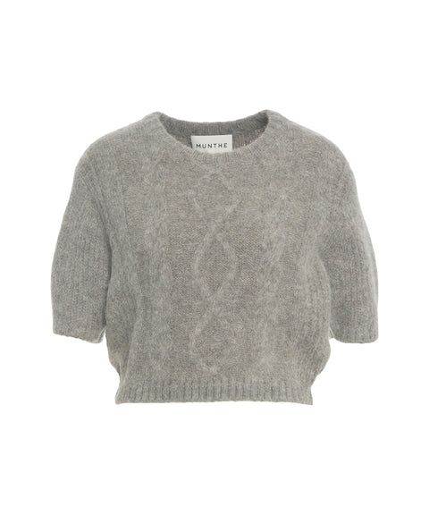 Maglione con motivo a trecce 'Loline'