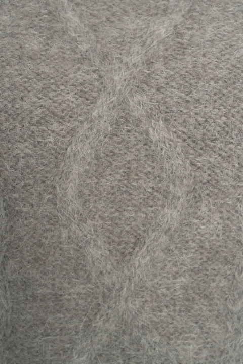 Maglione con motivo a trecce 'Loline'