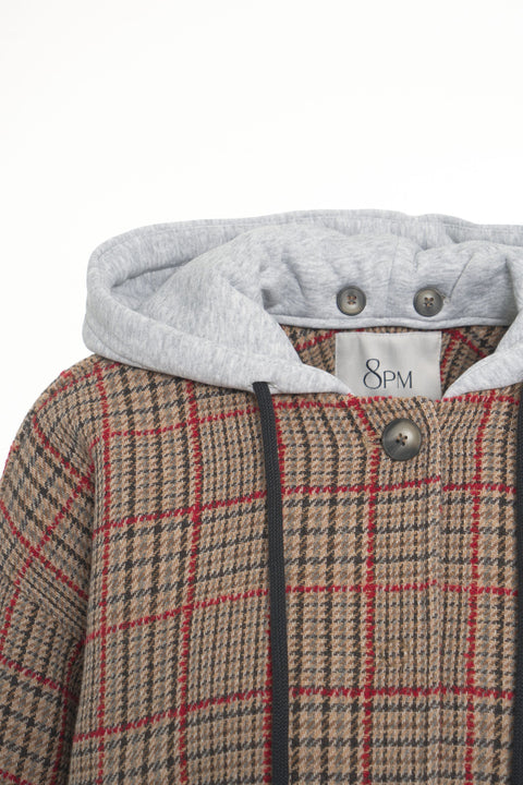 Bomber con cappuccio 'Isolde'