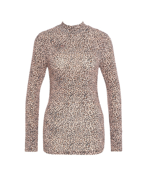 Top mit Animal-Print