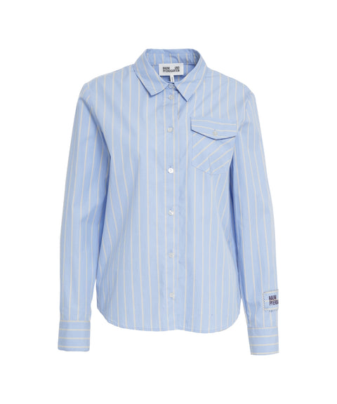 Camicia a righe 'Menja'