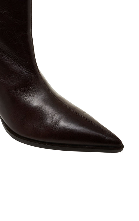 Stivali in pelle liscia