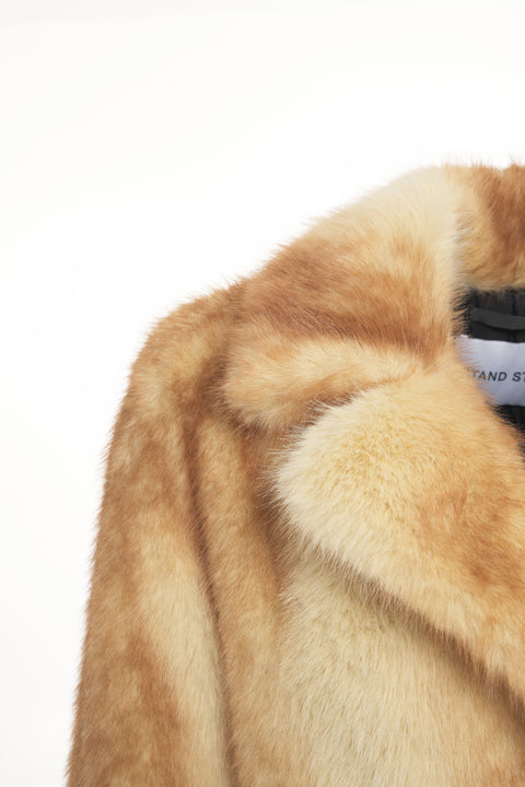 Cappotto in ecopelliccia 'Nora'