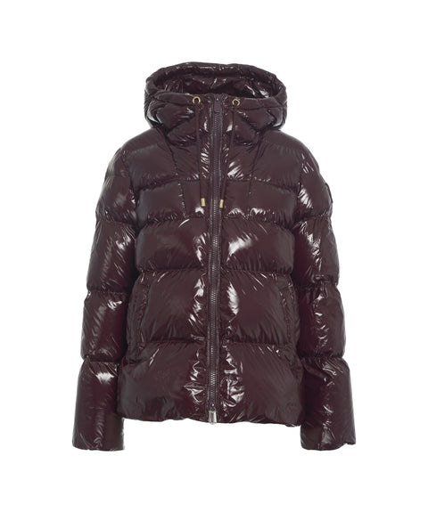 Gesteppter Puffer mit Kapuze