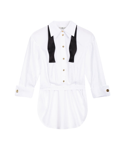 Completo con dettagli a fiocco