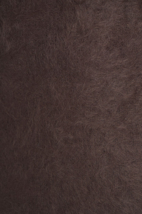 Abito in brushed cashmere