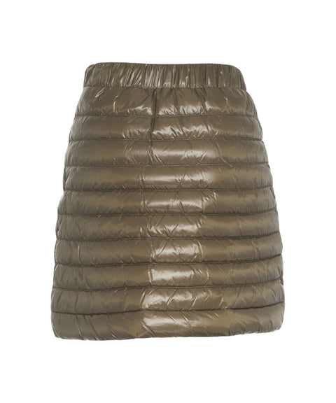 Minigonna trapuntata