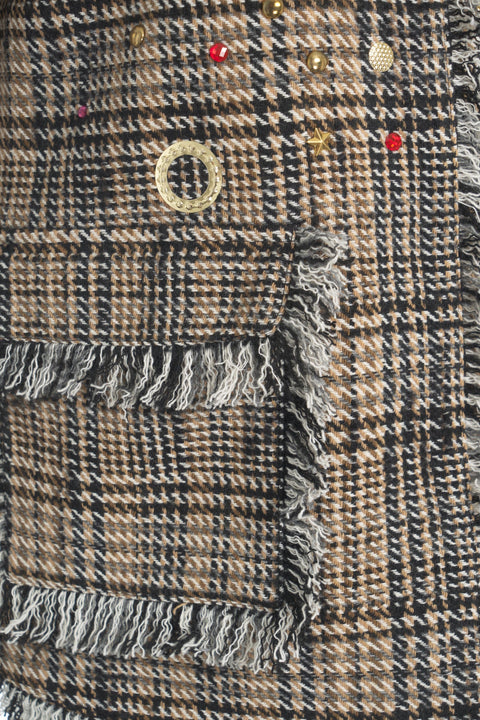 Blazer mit Applikationen