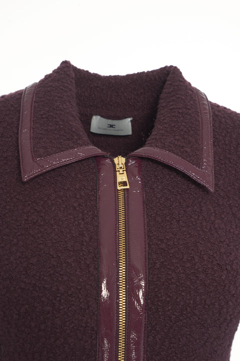 Abito in maglia bouclé