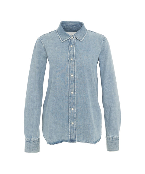 Bluse aus Denim