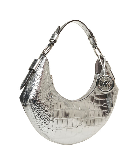 Borsa a mano effetto crocco