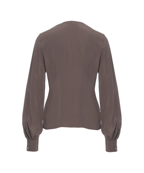 Bluse mit Rüschendetails