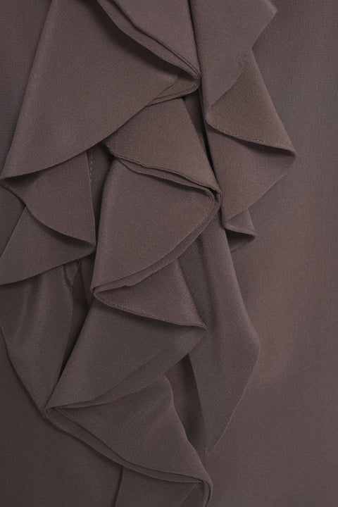 Bluse mit Rüschendetails