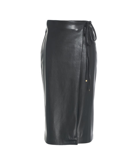 Wickelrock aus Kunstleder