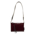 Smooth leather shoulder bag 'Juna'