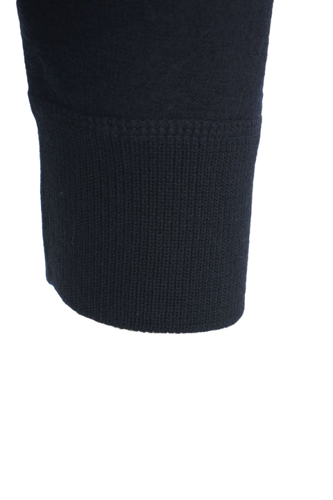 Strickpullover mit Logopatch