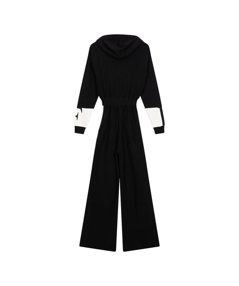 Jumpsuit mit Kapuze