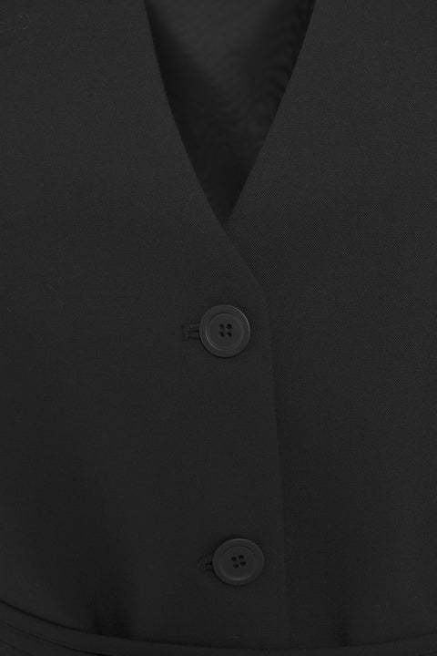 Gilet con cintura in vita 'Antonina'