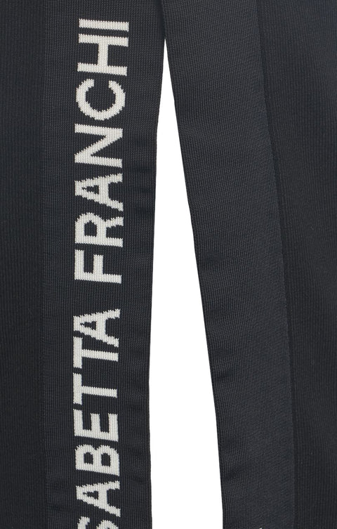 Abito midi con collo alto