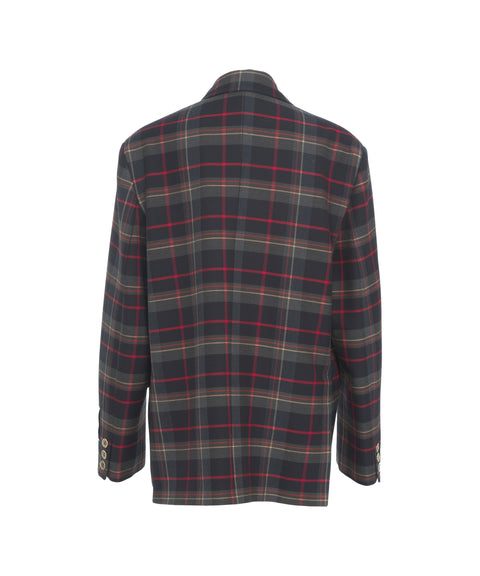 Blazer mit Karomuster