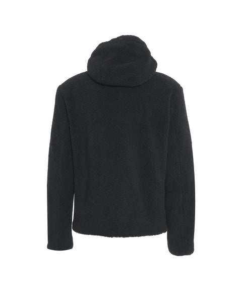 Teddy Jacke mit Kapuze