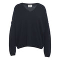 Maglione in cashmere con perle