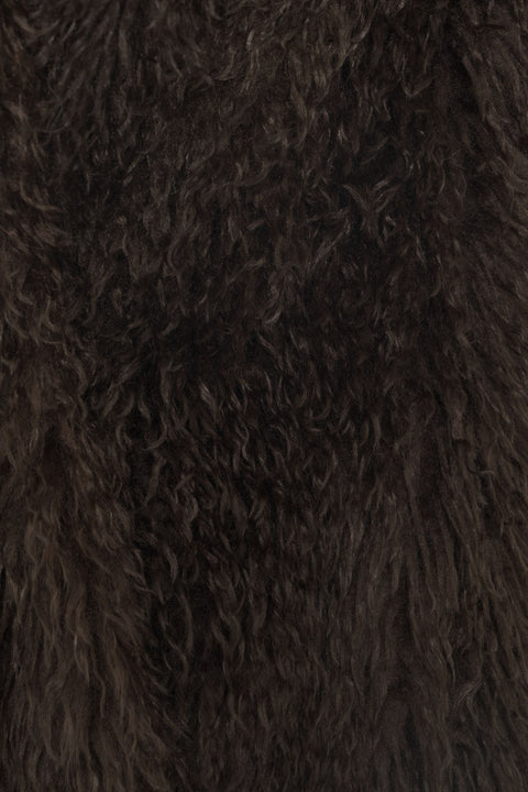 Giacca in ecopelliccia