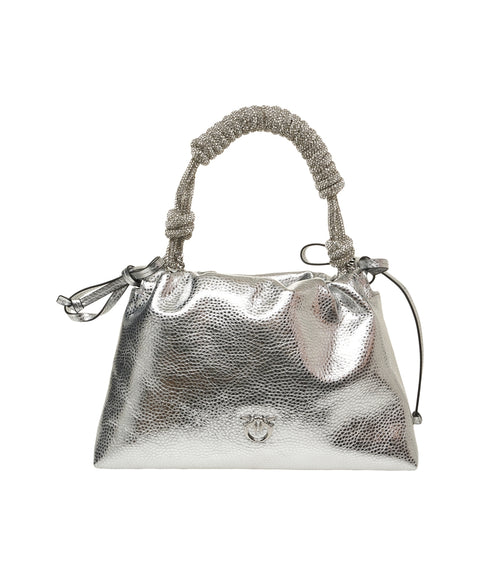 Borsa a mano con strass