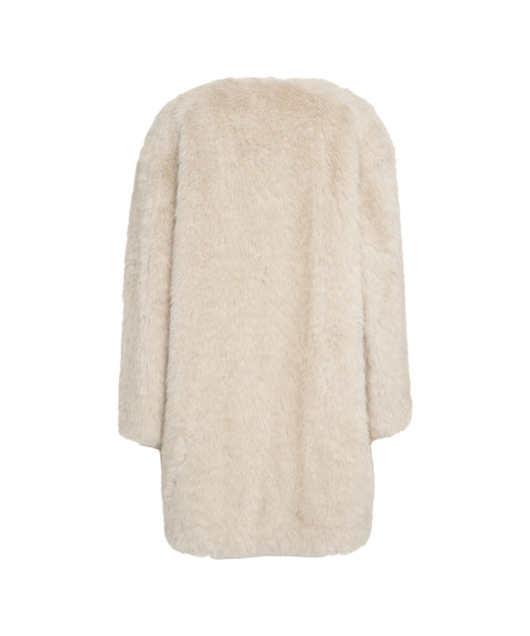 Cappotto in ecopelliccia 'Eros'