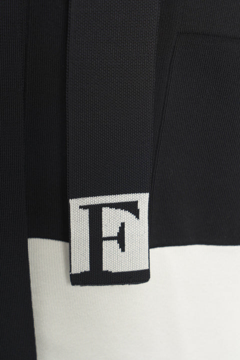 Cardigan con cintura in vita