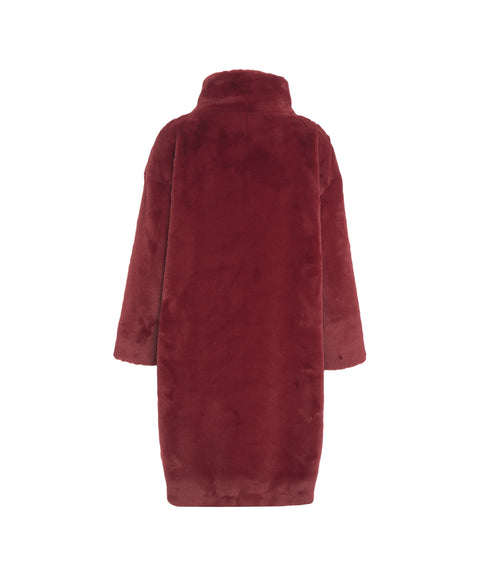 Cappotto in ecopelliccia