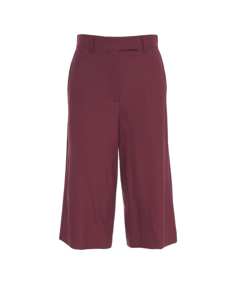 Bermudas mit Bundfalten