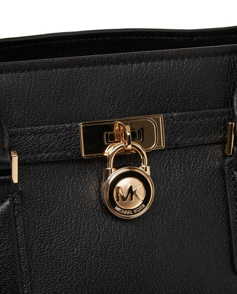 Shopper in pelle martellata