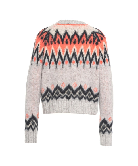 Pullover mit Norwegermuster