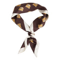 Foulard made of silk with print