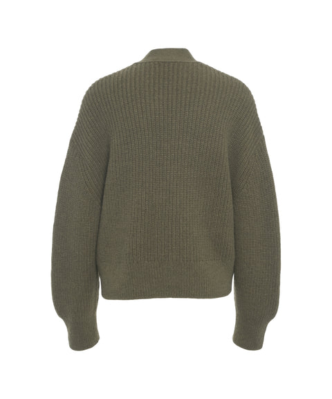 Strickjacke aus Alpakagemisch