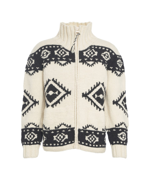 Strickjacke aus Wolle