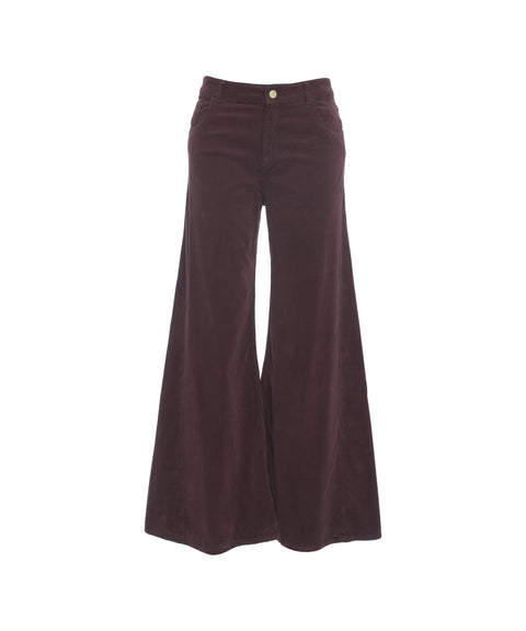Pantaloni wide leg