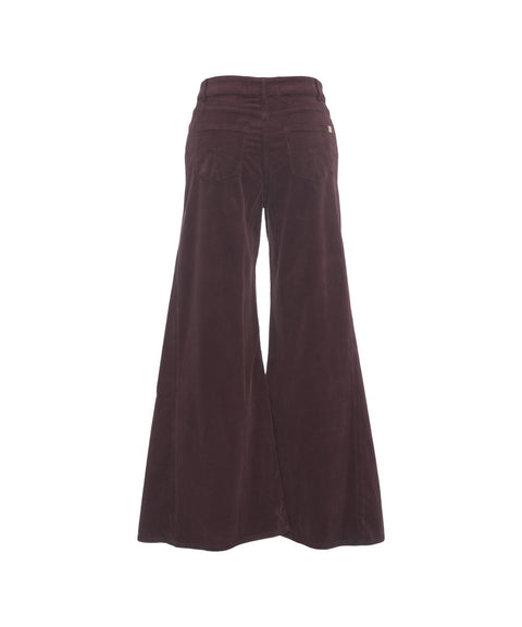 Pantaloni wide leg