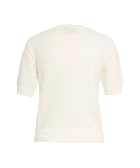 Maglione a maniche corte