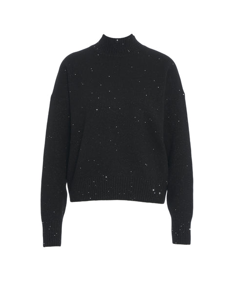 Maglione con strass