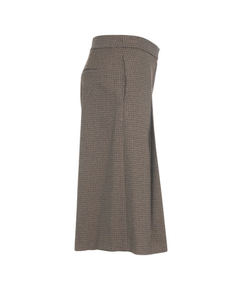 Bundfalten Culotte